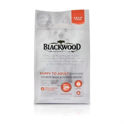Blackwood 柏萊富 無榖全齡低敏挑嘴(鮭魚+碗豆) 狗飼料 5磅*1包