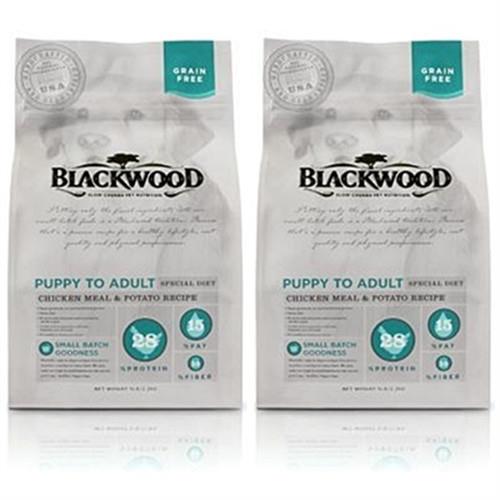 Blackwood 柏萊富 無榖全齡低敏純淨(雞肉+碗豆) 狗飼料 5磅*2包
