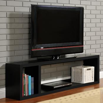 【咱的厝】DIY現代感簡約電視櫃/置物櫃/收納櫃(黑色)