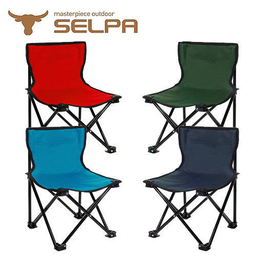【韓國SELPA】 戶外折疊靠背椅(超值四組)