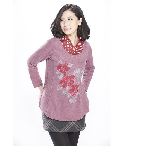 蘭陵日本保暖素材加厚加大長上衣