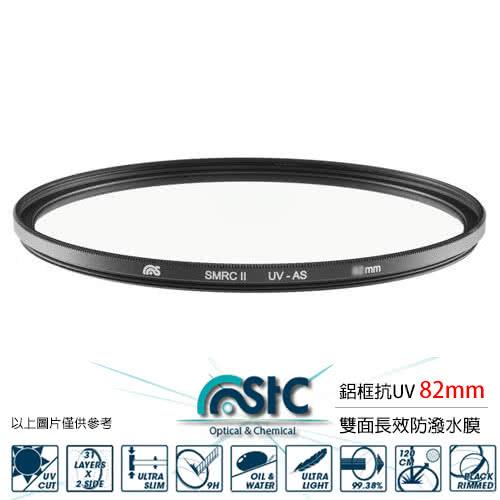 STC 雙面長效防潑水膜 鋁框 抗UV 保護鏡(82mm)