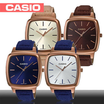 【CASIO 卡西歐】送禮首選-復古時尚風女錶 大鏡面4.6x3.6cm(LTP-E117RL)