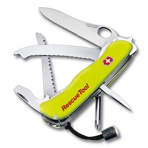 VICTORINOX 瑞士維氏15用單手開救生瑞士刀-螢光黃 08623.MWN