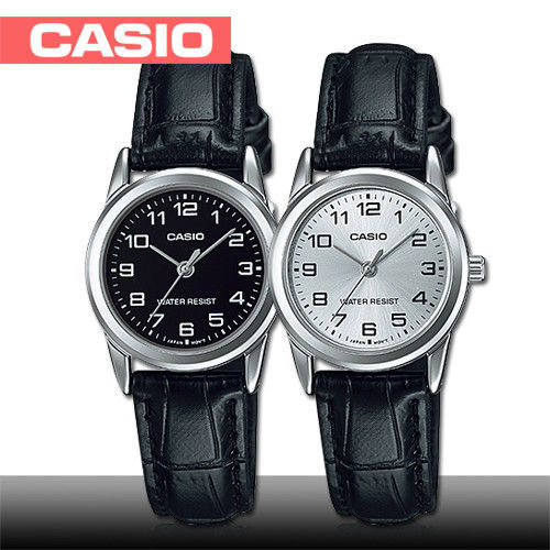 【CASIO 卡西歐】送禮首選-簡約時尚女錶_鏡面2.5cm(LTP-V001L)