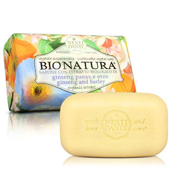 Nesti Dante 義大利手工皂-天然純植系列-純植人蔘大麥皂(250g)*2入