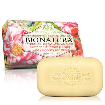 Nesti Dante 義大利手工皂-天然純植系列-純植野莓蕁麻葉皂(250g)*2入