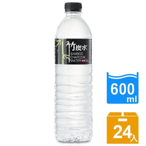 奇寶 竹炭水/礦泉水600ml x24瓶