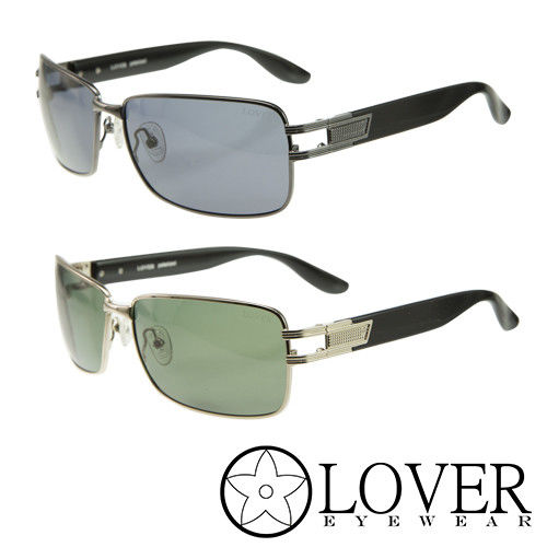 【Lover】精品方框太陽眼鏡(9301-兩款選擇)