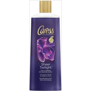 美國 Caress 沐浴乳 黑蘭花香(18oz/532ml)x2