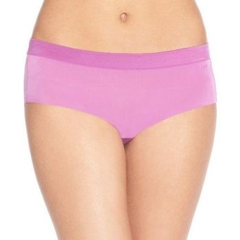 DKNY 2016女時尚Fusion光滑細纖維粉紅色三角內著3件組(預購)