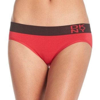 DKNY 2016女時尚Enegy光滑無縫比基尼漆紅色內著3件組(預購)