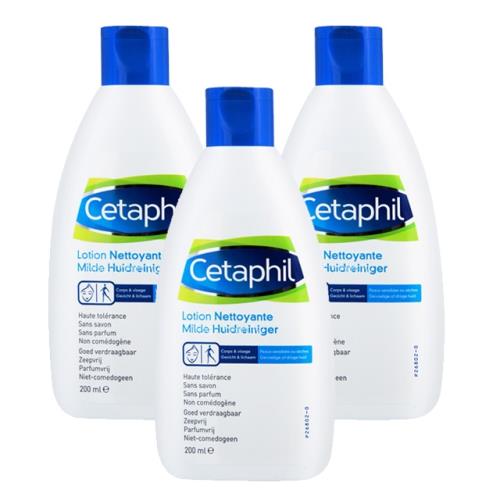 Cetaphil舒特膚 溫和潔膚乳(200ml) 3入組