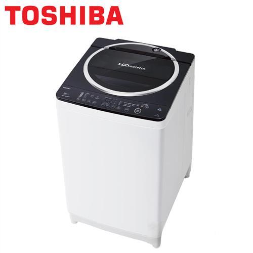 【TOSHIBA東芝】SDD變頻12公斤洗衣機(AW-DE1200GG)(魅力黑)