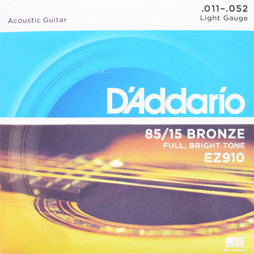 DAddario EZ910 民謠木吉他專用弦 (超值兩組裝)