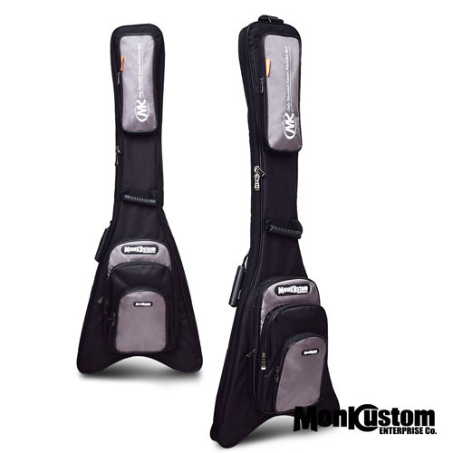Monkcustom 電吉他 特殊型 多重收納設計 防水厚琴袋(EGB-1600FV)
