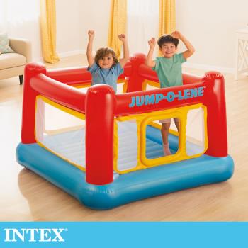 INTEX 跳跳床-擂台 JUMP-O-LENE-寬174cm(48260)