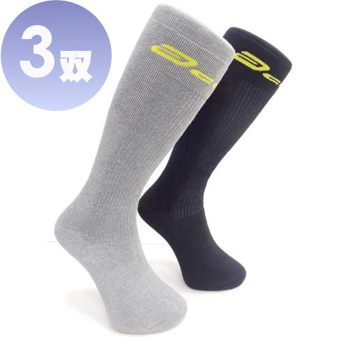 三合豐 Acolor, 竹炭氣墊全起毛超保暖長統雪襪-3雙(MIT 2色)-行動