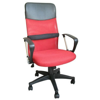 高級[D型扶手超透氣網布高背椅+靠腰墊]電腦椅/主管椅/辦公椅(二色可選)