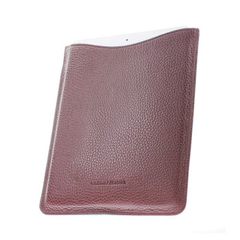 GIORGIO ARMANI 亞曼尼iPad、iPad2 電腦平板100%真皮保護套 兩色-行動