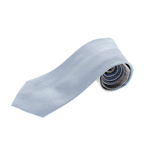 EMPORIO ARMANI 頂級漸層窄版領帶  淡藍款