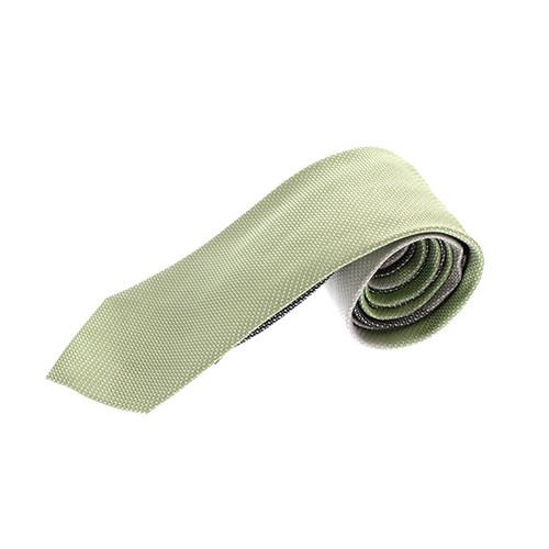 EMPORIO ARMANI 頂級漸層窄版領帶  淺綠款