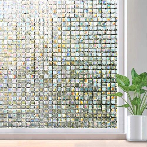 日本MEIWA節能抗UV可變色靜電窗貼 (馬賽克) 92x500公分