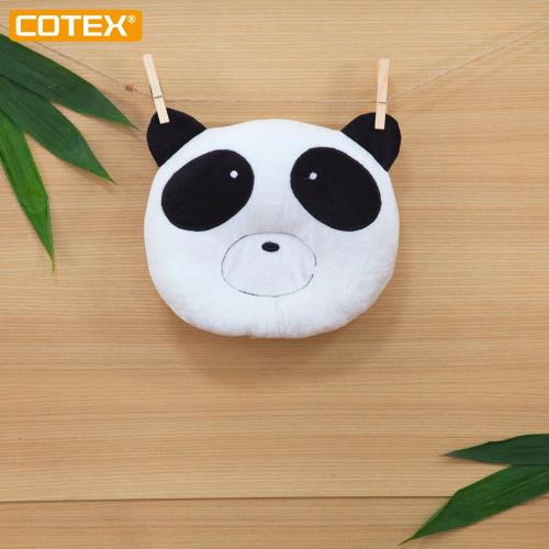 COTEX Sikaer 竹纖維熊貓枕/嬰兒枕/塑頭型枕 適用於嬰兒車 嬰兒手推車