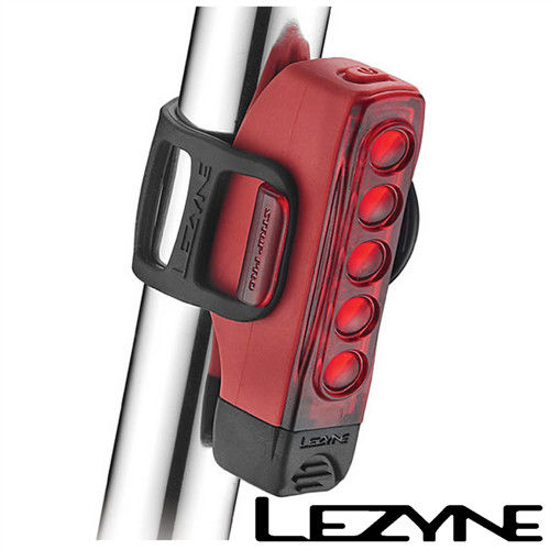 LEZYNE STRIP DRIVE PRO USB充電光學透鏡LED警示尾燈(紅)