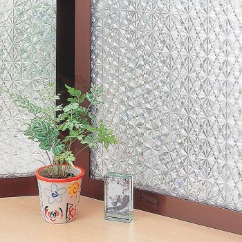 日本MEIWA節能抗UV靜電窗貼 (萬花齊放) 92x500公分