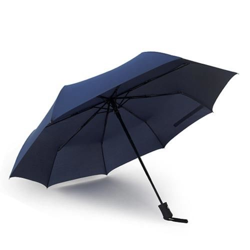 PUSH! 好聚好傘, 自動傘雨傘遮陽傘晴雨傘三摺傘I28-1藍色