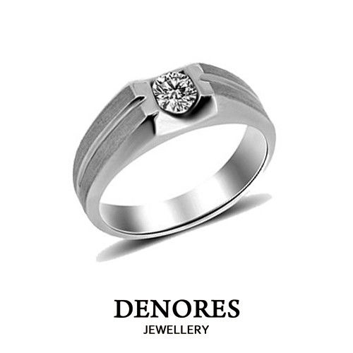 DENORES 光芒綻放 0.30克拉八心八箭男鑽戒