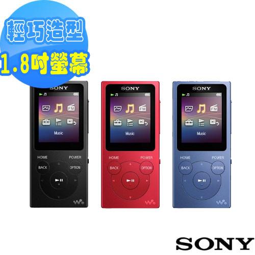 SONY Walkman 數位音樂播放器8GB NW-E394(公司貨)