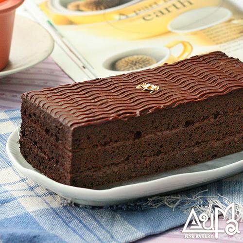 奧瑪 黑美人金磚巧克力蛋糕320g x1條