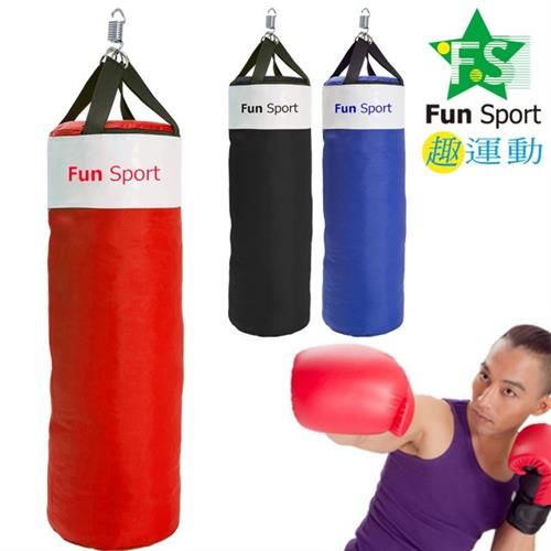 《Fun sport》《拳擊專用》美式尼龍沙包袋-三色可選-台灣製(可加購鐵架、簡易吊鉤)