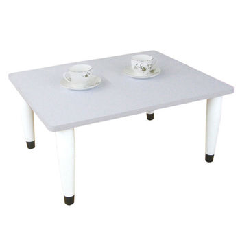 【Dr. DIY】寬60x深60/公分-和室桌/休閒桌/矮桌(素雅白色)三款腳座可選