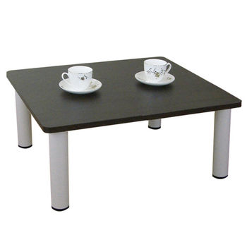 【Dr. DIY】寬60x深60/公分-和室桌/休閒桌/矮桌(深胡桃木色)三款腳座可選