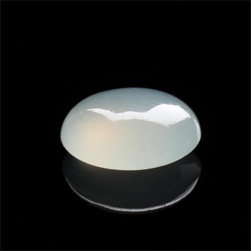 【雅紅珠寶】水靈秀氣天然冰種白翡翠玉蛋面