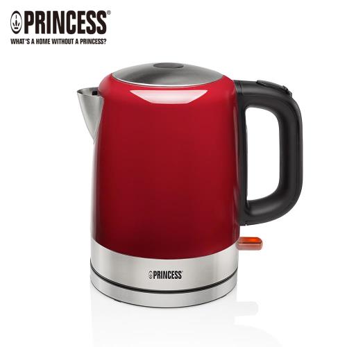 PRINCESS荷蘭公主1L不鏽鋼快煮壺/電熱水壺(璀璨紅)236000R