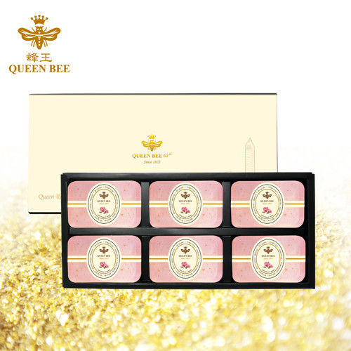 蜂王Queen Bee】 純金99金箔美膚手工皂12入組（四款任選）|蜂王|ETMall