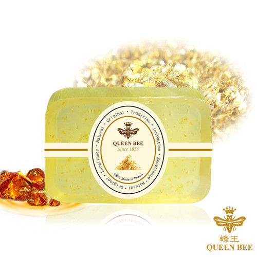 蜂王Queen Bee】 純金99金箔美膚手工皂12入組（四款任選）|蜂王|ETMall