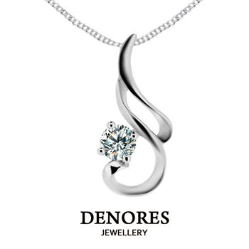 DENORES 浪漫情懷GIA D／VS2／0.30克拉美鑽鍊