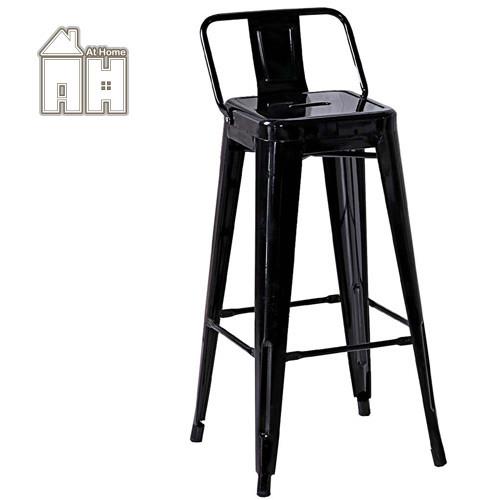 【AT HOME】哈利加背高吧台椅(2色可選)