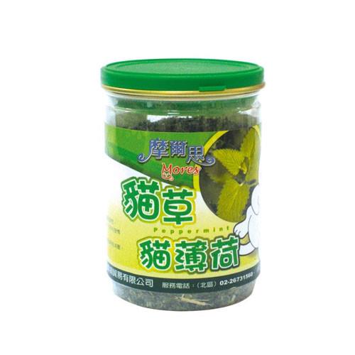 Mores 摩爾思 貓草(粗葉)/幫助消化/去毛球 50公克
