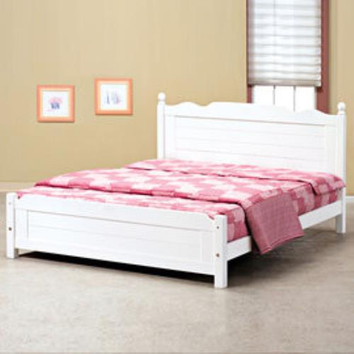 【時尚屋】[UZ6]歐風5尺雙人床架UZ6-106-4不含床頭櫃-床墊