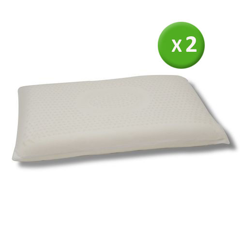 LooCa黃金舒鼾型乳膠機能枕(2入)