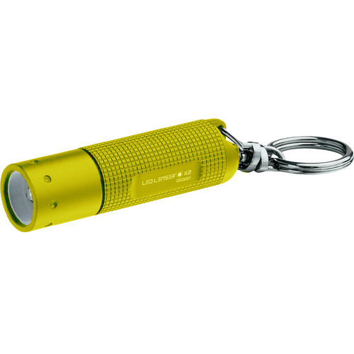德國LED LENSER K2鎖匙圈型手電筒-黃色