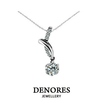 DENORES 珍貴GIA D／VS2／0.30克拉美鑽鍊