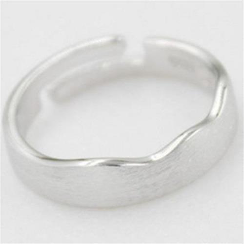 【米蘭精品】925純銀戒指銀飾波浪造型獨特迷人