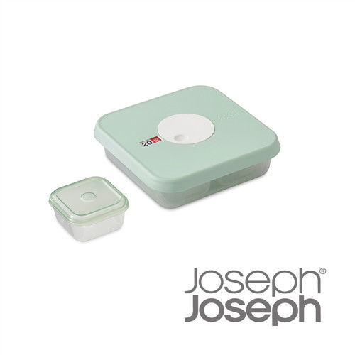 《Joseph Joseph英國創意餐廚》轉鮮日期寶寶副食品保存盒五件組-81044